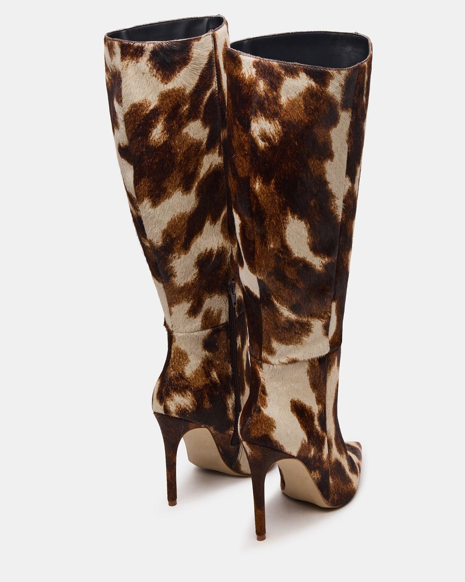 NITRO BROWN COW PRINT WIDE CALF Female Product Image