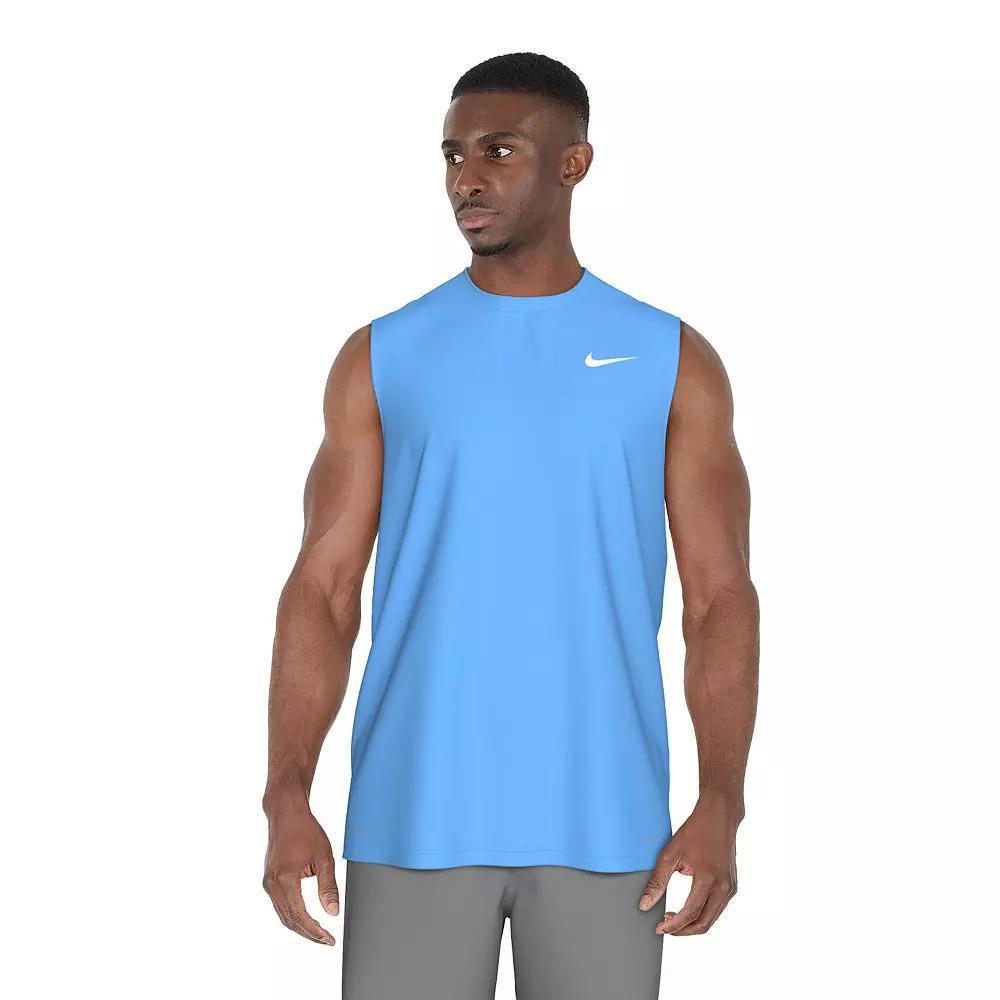 Mens Nike Dri-FIT UPF 40+ Essential Sleeveless Hydroguard Swim Tee Product Image