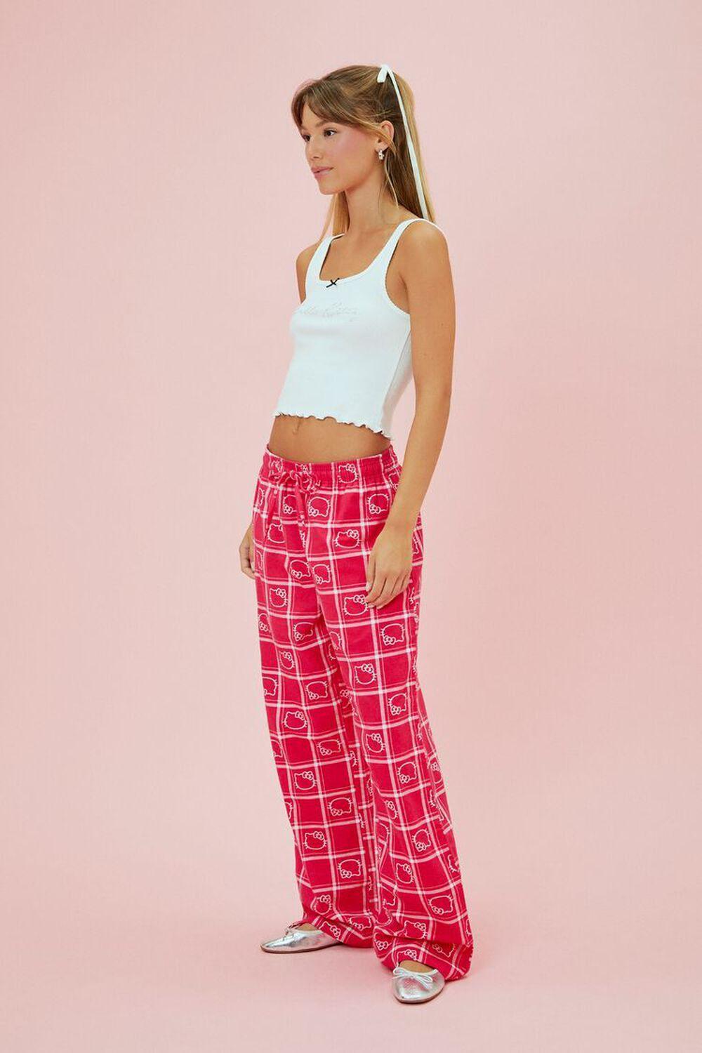 Hello Kitty Print Pajama Pants | Forever 21 Product Image