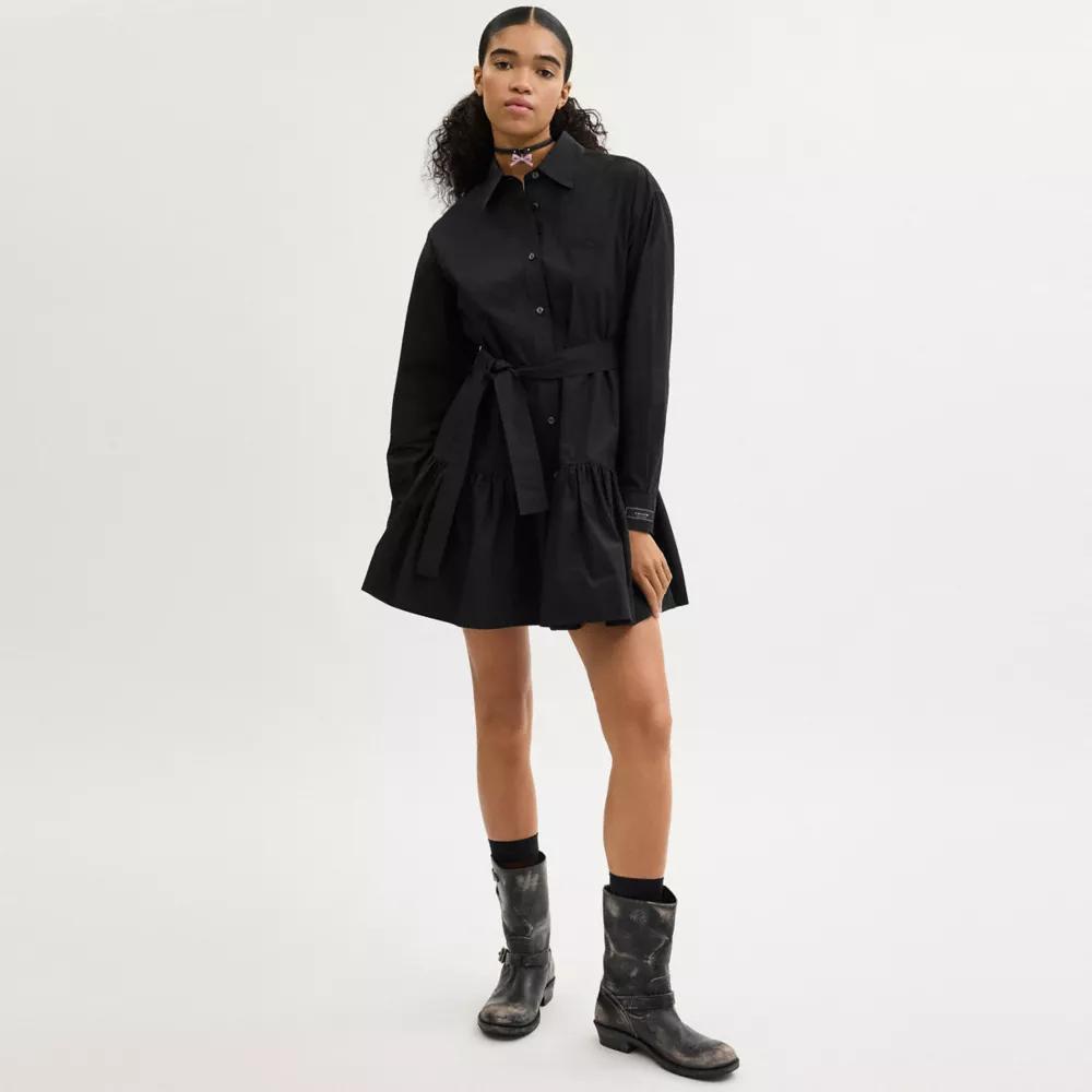 Shirt Dress In Organic Cotton Product Image