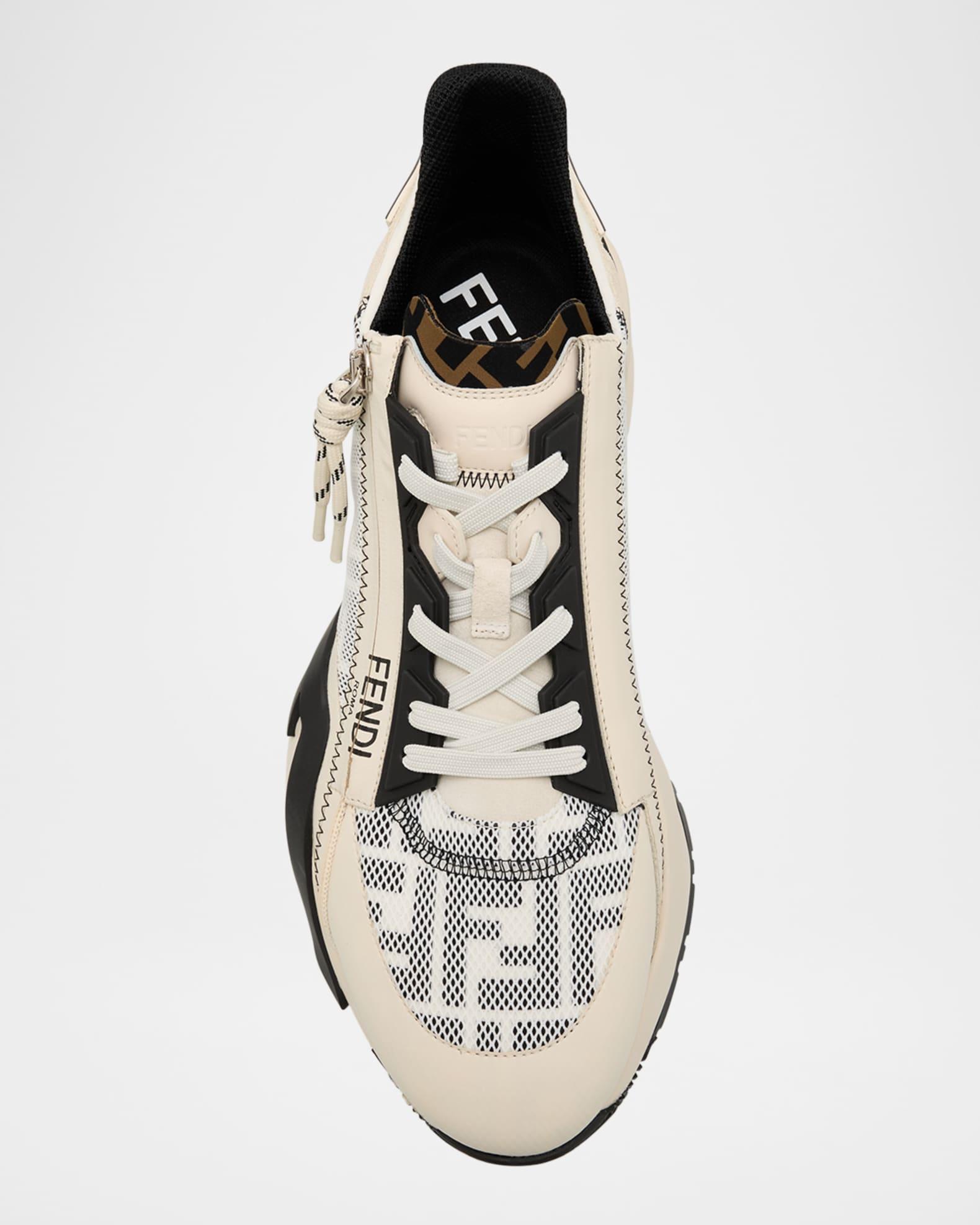 Men's Flow Mixed Media Low-Top Sneakers Product Image