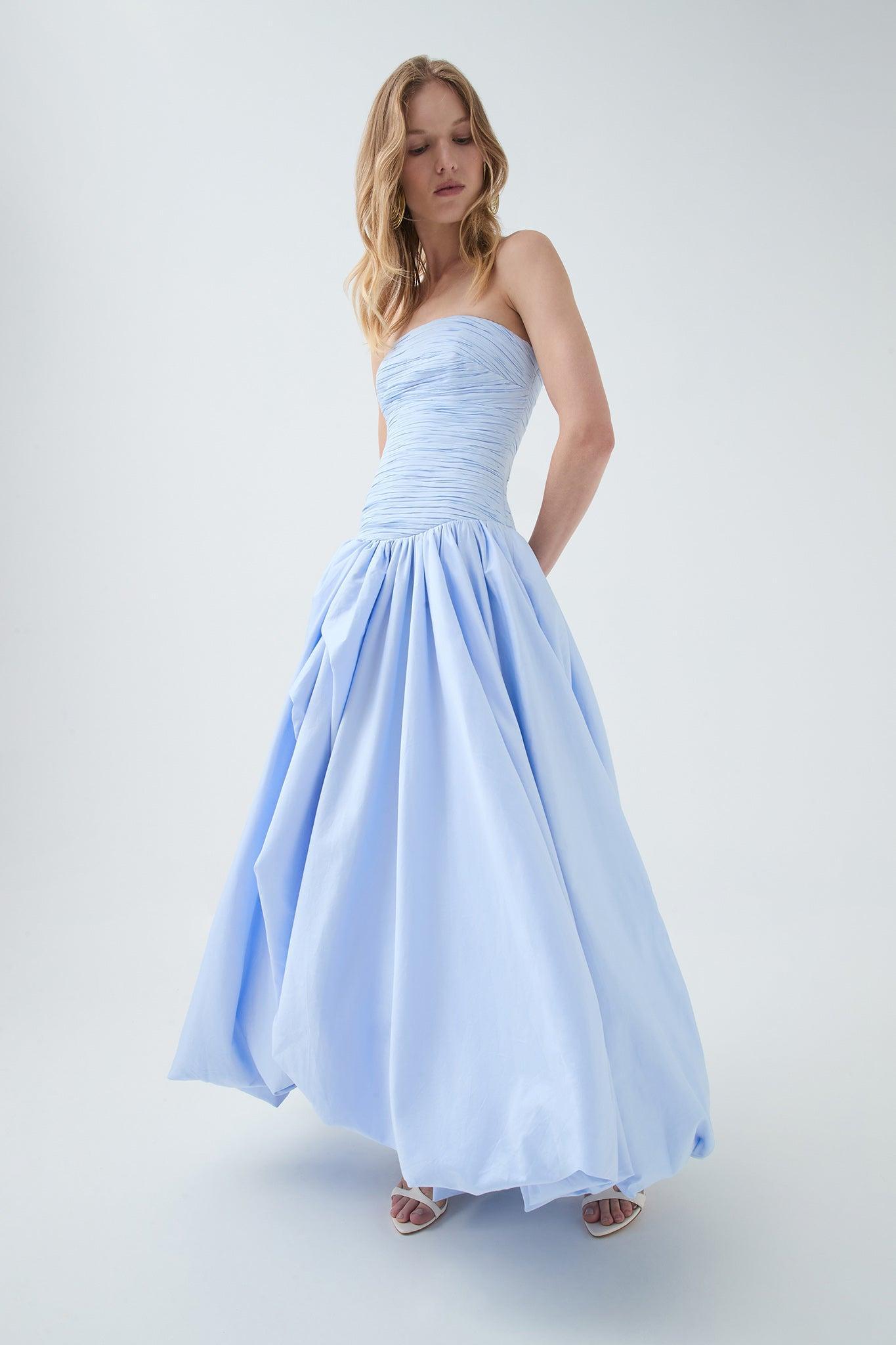 Violette Bubble Hem Maxi Dress Product Image