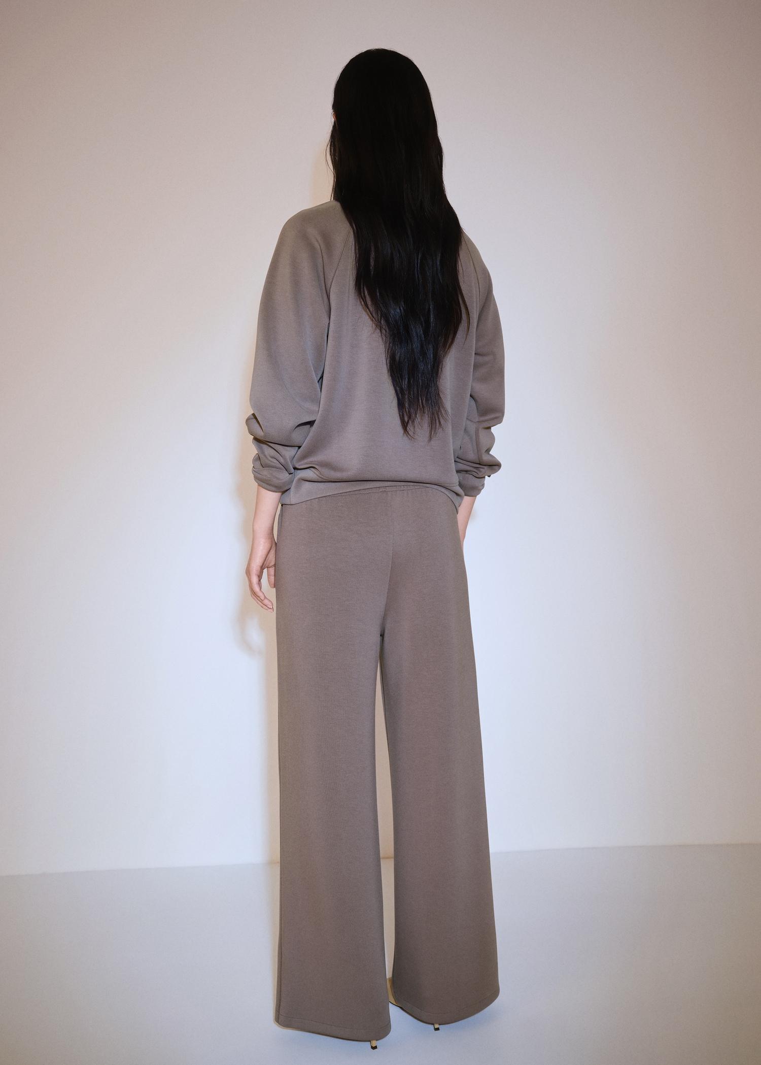 Jogger pants with elastic waist - Women | MANGO USA Product Image