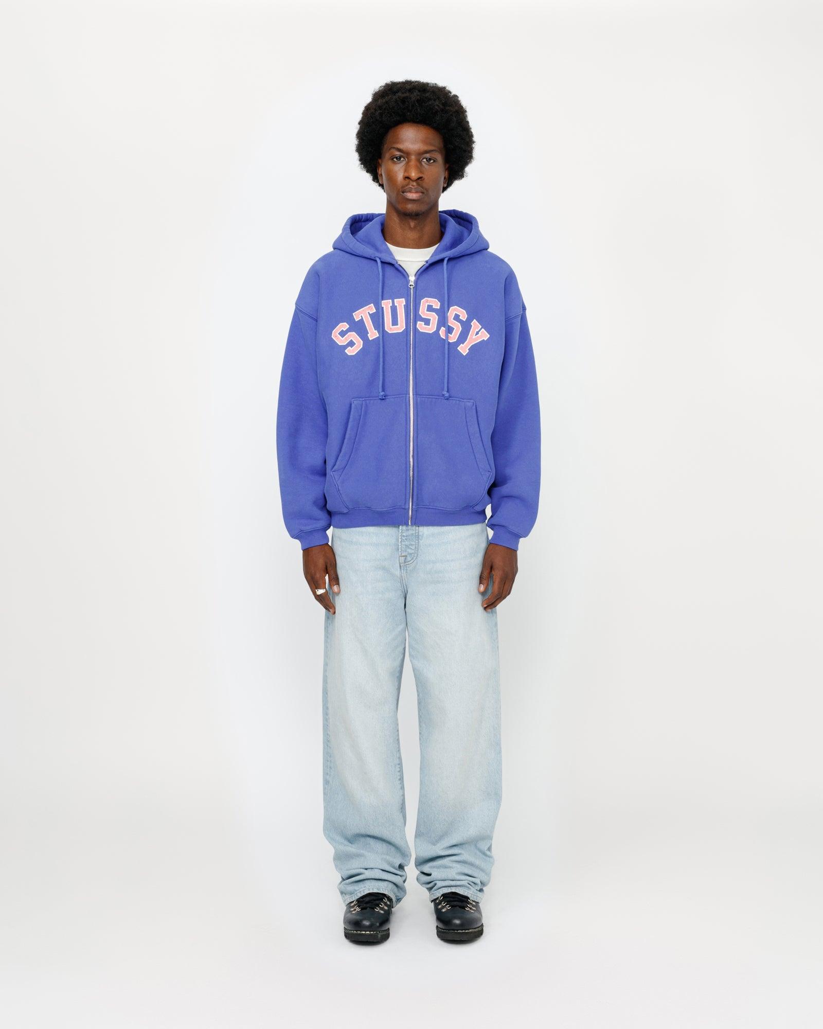 FADED GRAPHIC ZIP HOODIE Male Product Image