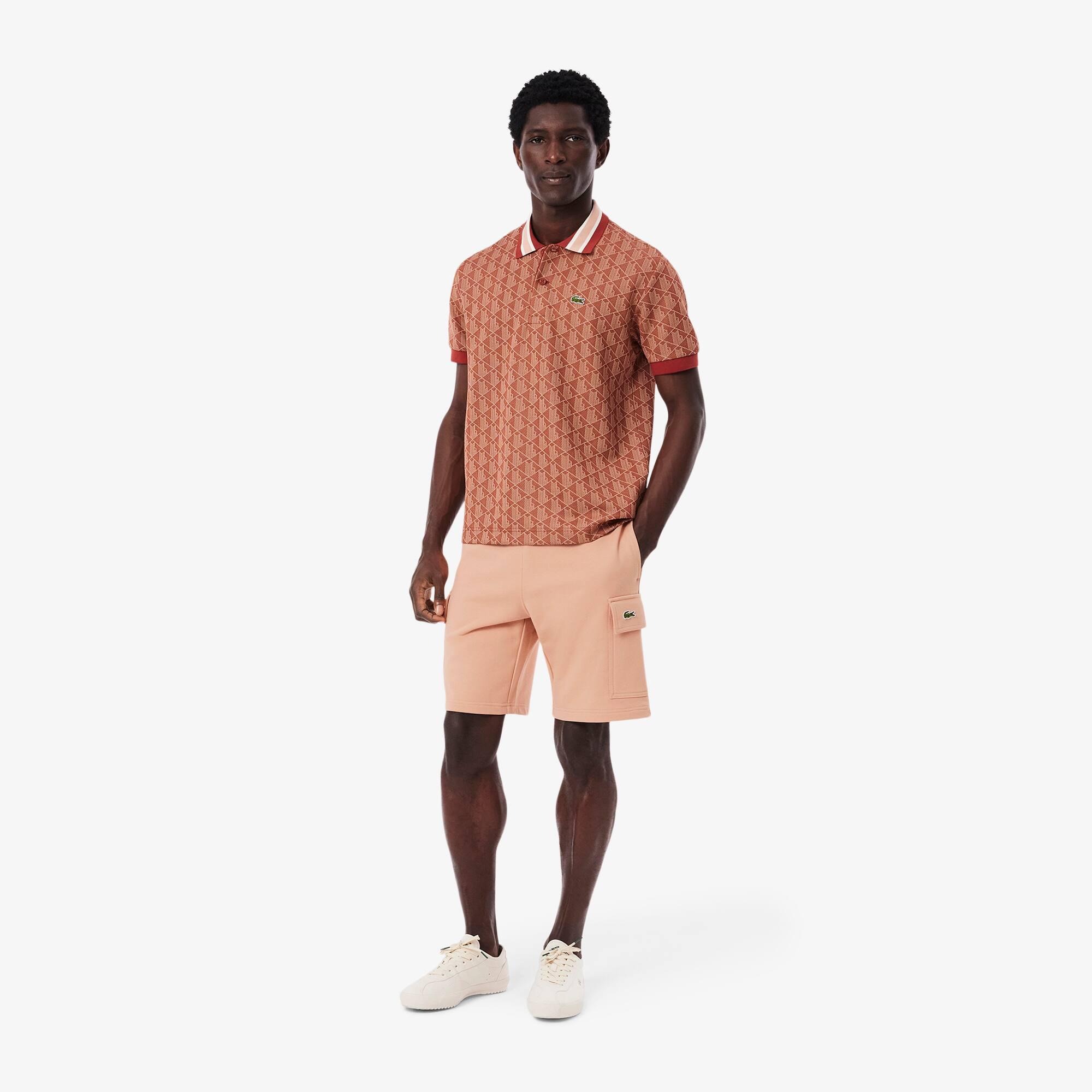 Cotton Fleece Cargo Shorts Product Image