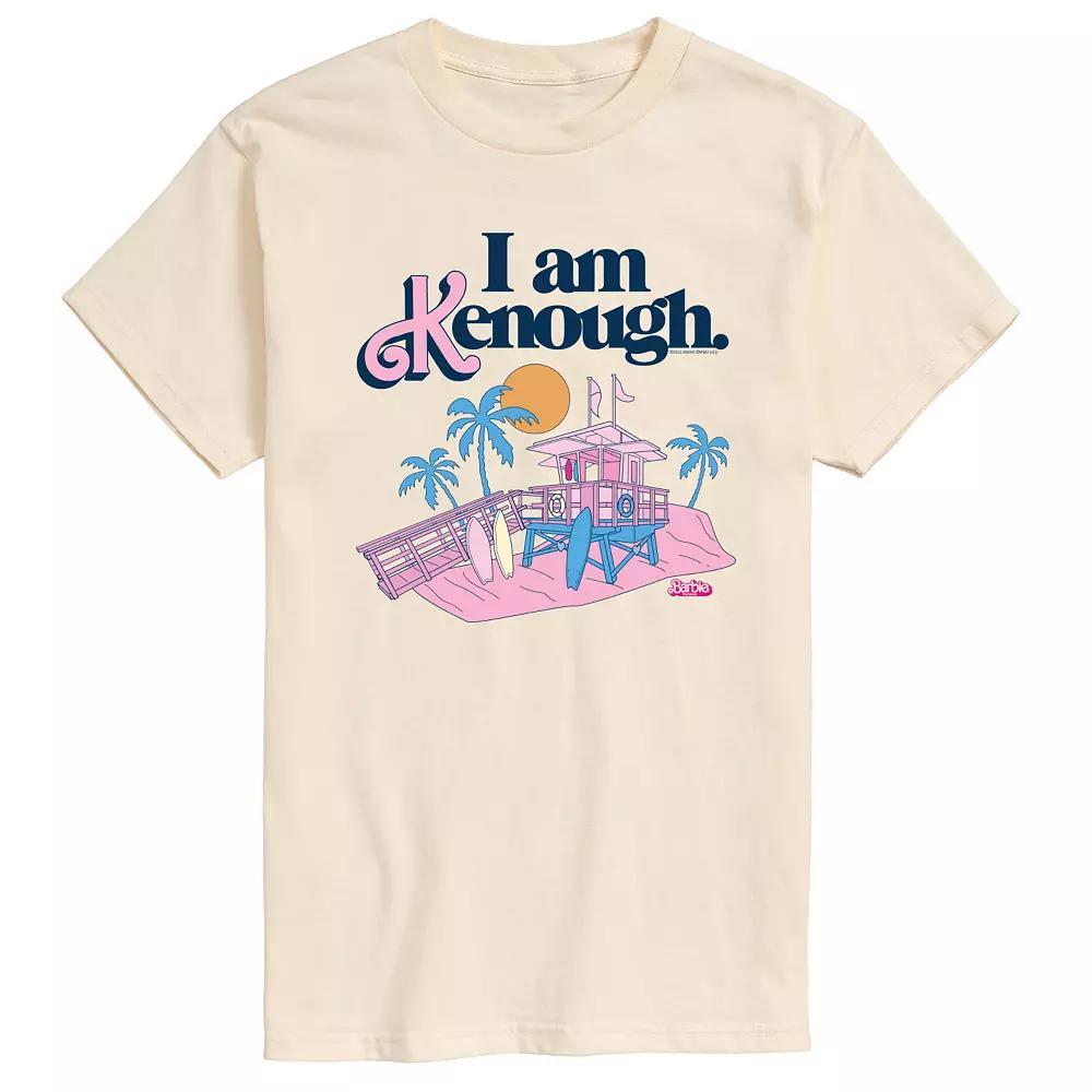 Men's Barbie The Movie I Am Kenough Graphic Tee, Size: XXL, Beige Product Image