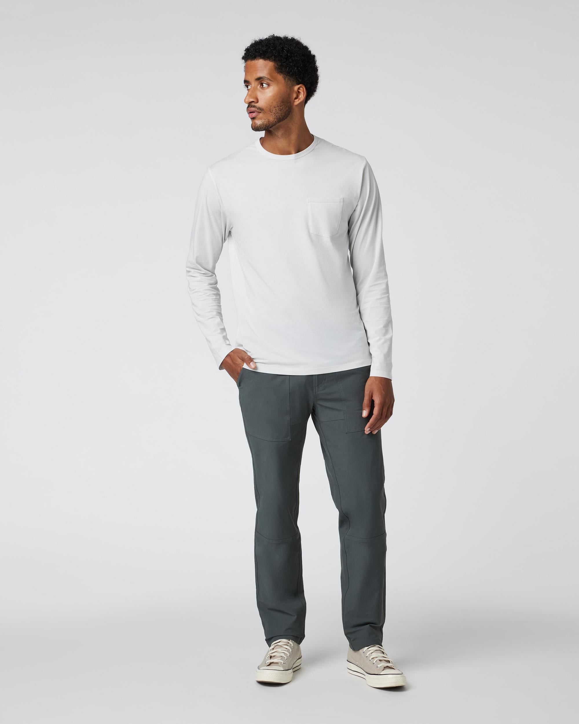 Long Sleeve Men's Feather Tee Product Image