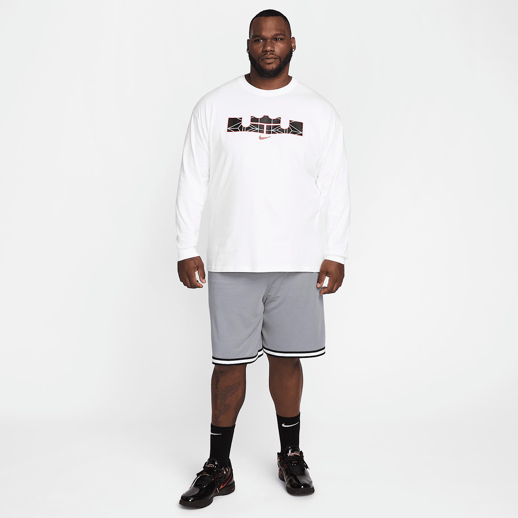 Nike Men's LeBron Max90 Long-Sleeve Basketball T-Shirt Product Image