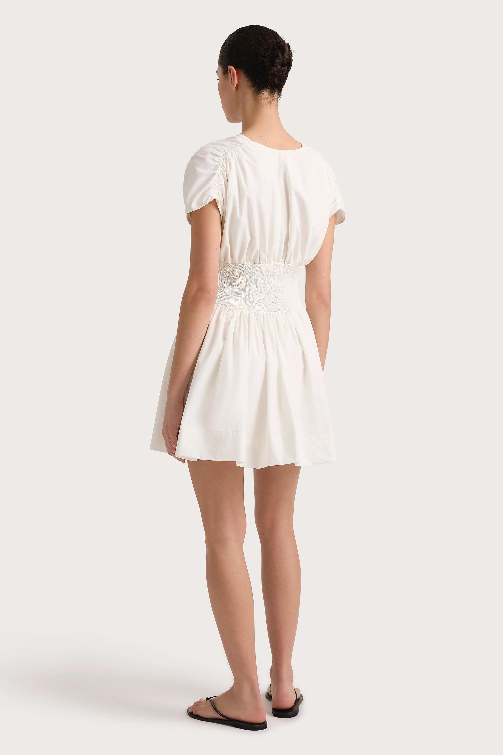 Auve Mini Dress White Product Image