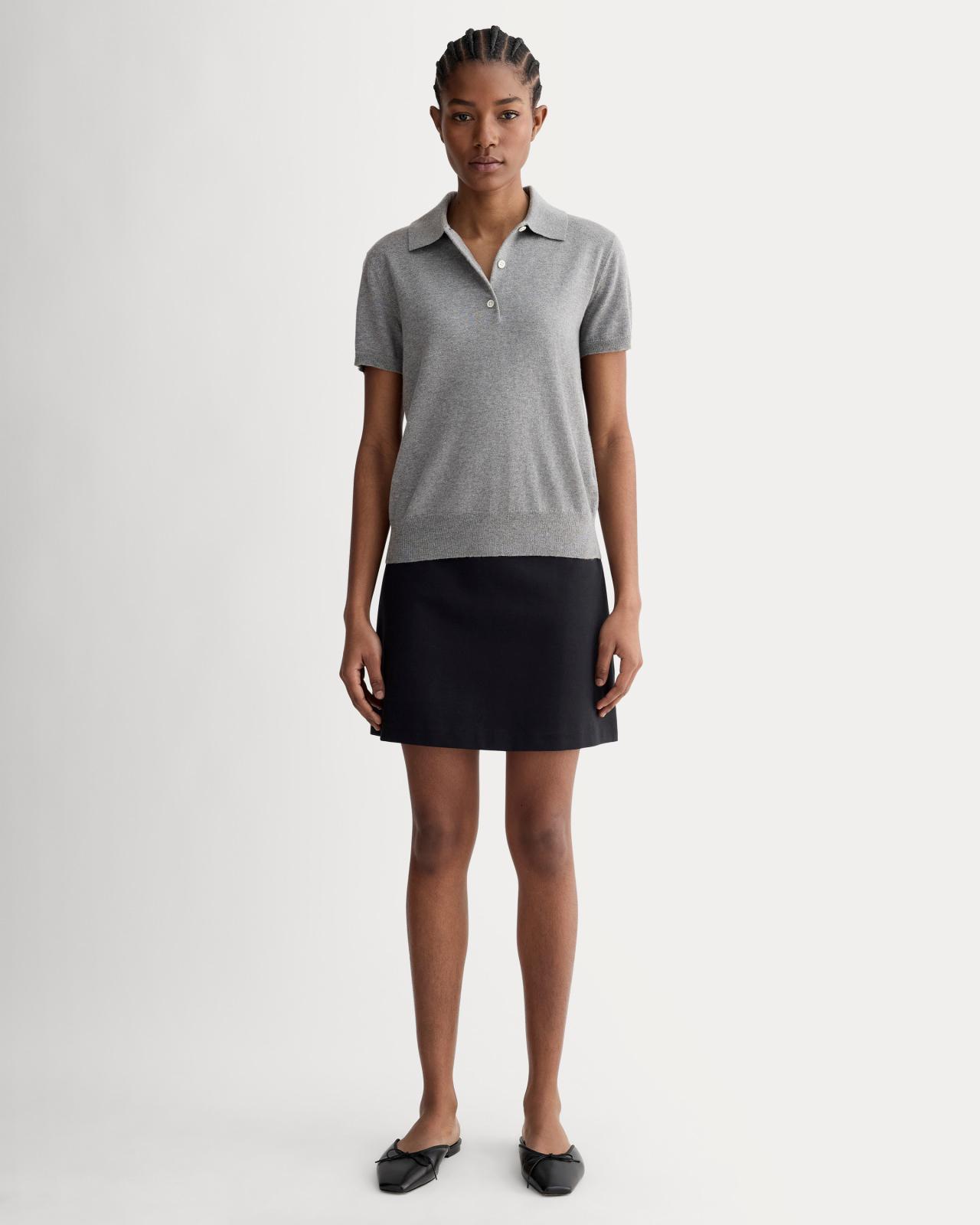 The Polo in Cotton Cashmere Product Image
