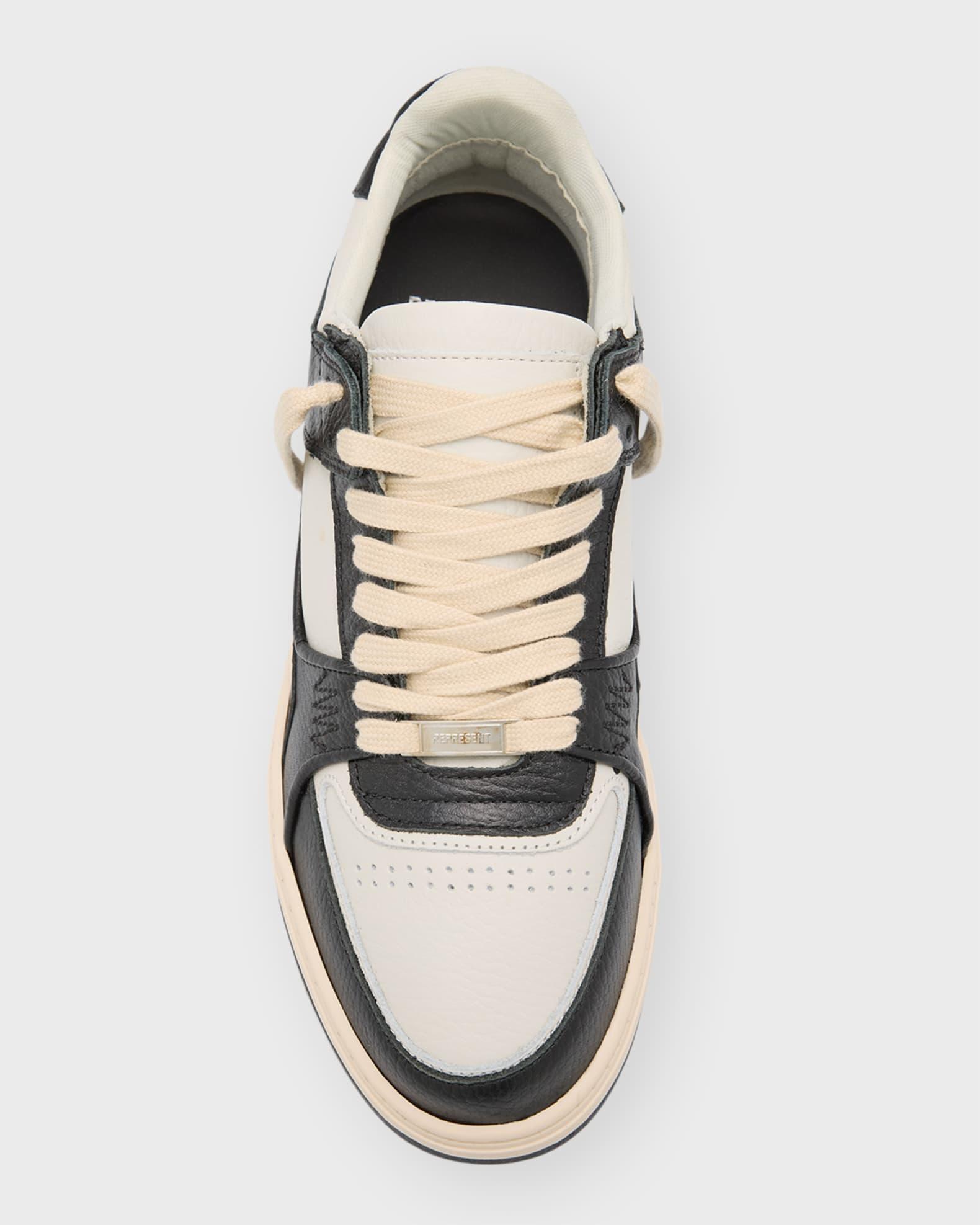 Men's Apex Bicolor Leather Low-Top Sneakers Product Image