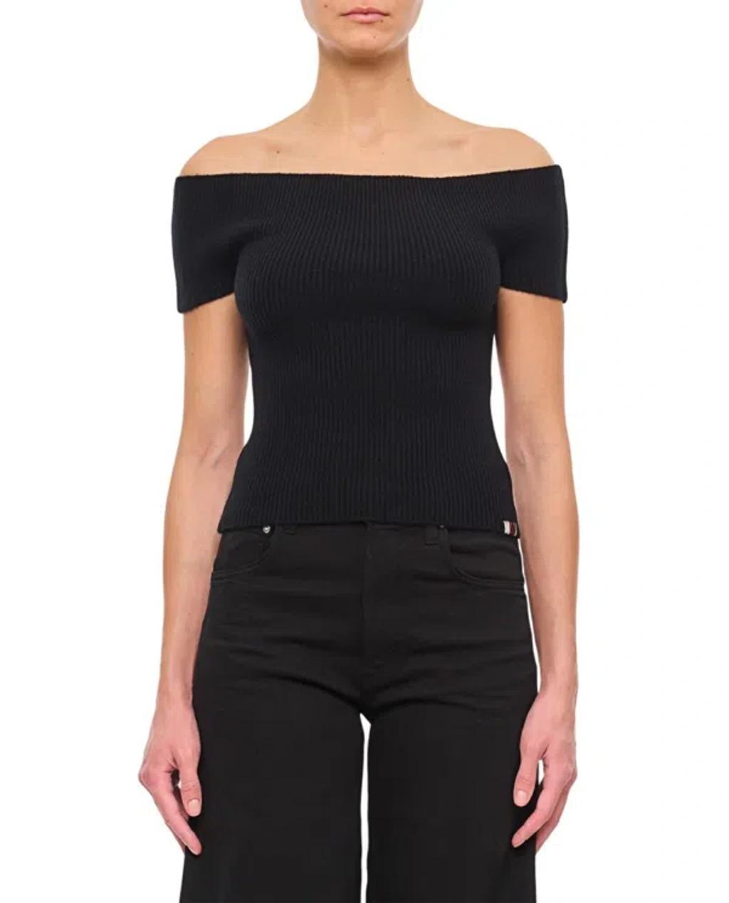 EXTREME CASHMERE Libra Cashmere Stretch 2.26 Top In Black Product Image