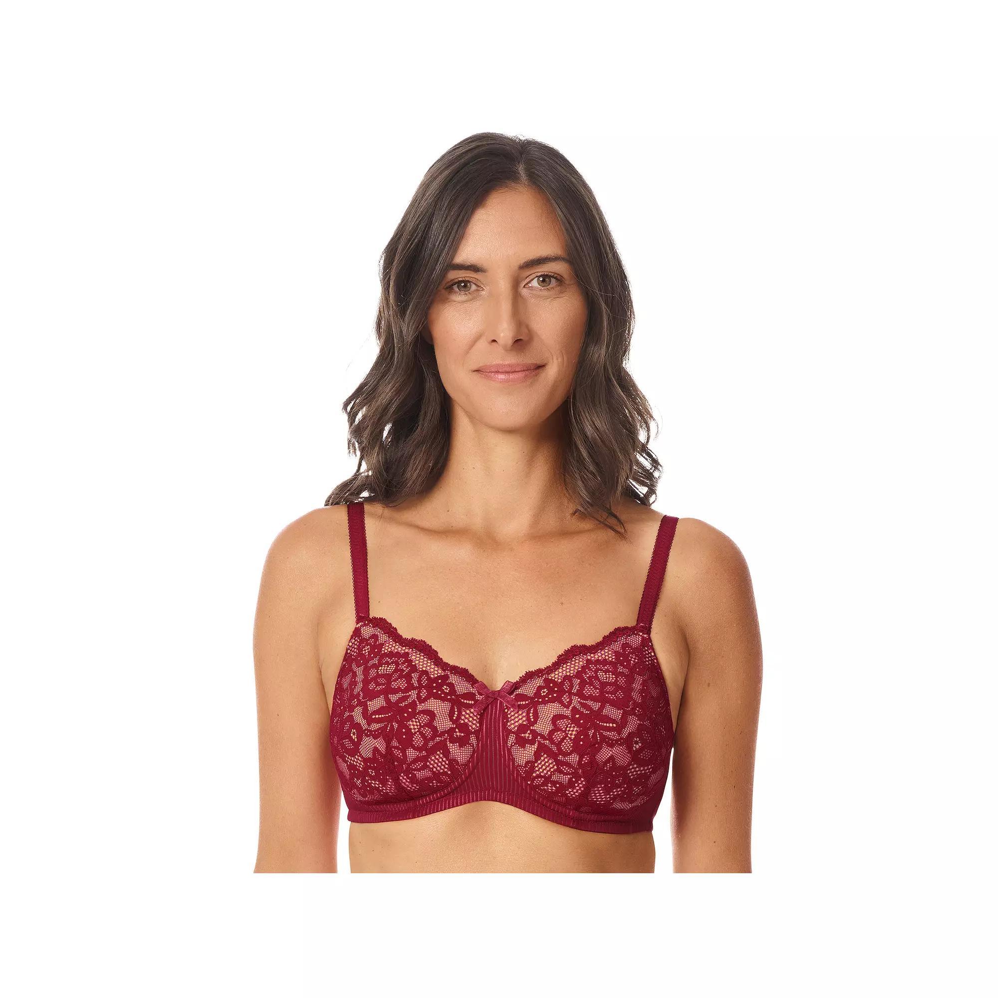 Amoena Mastectomy Bra: Kyra Padded Wireless, Womens Red Sand Product Image