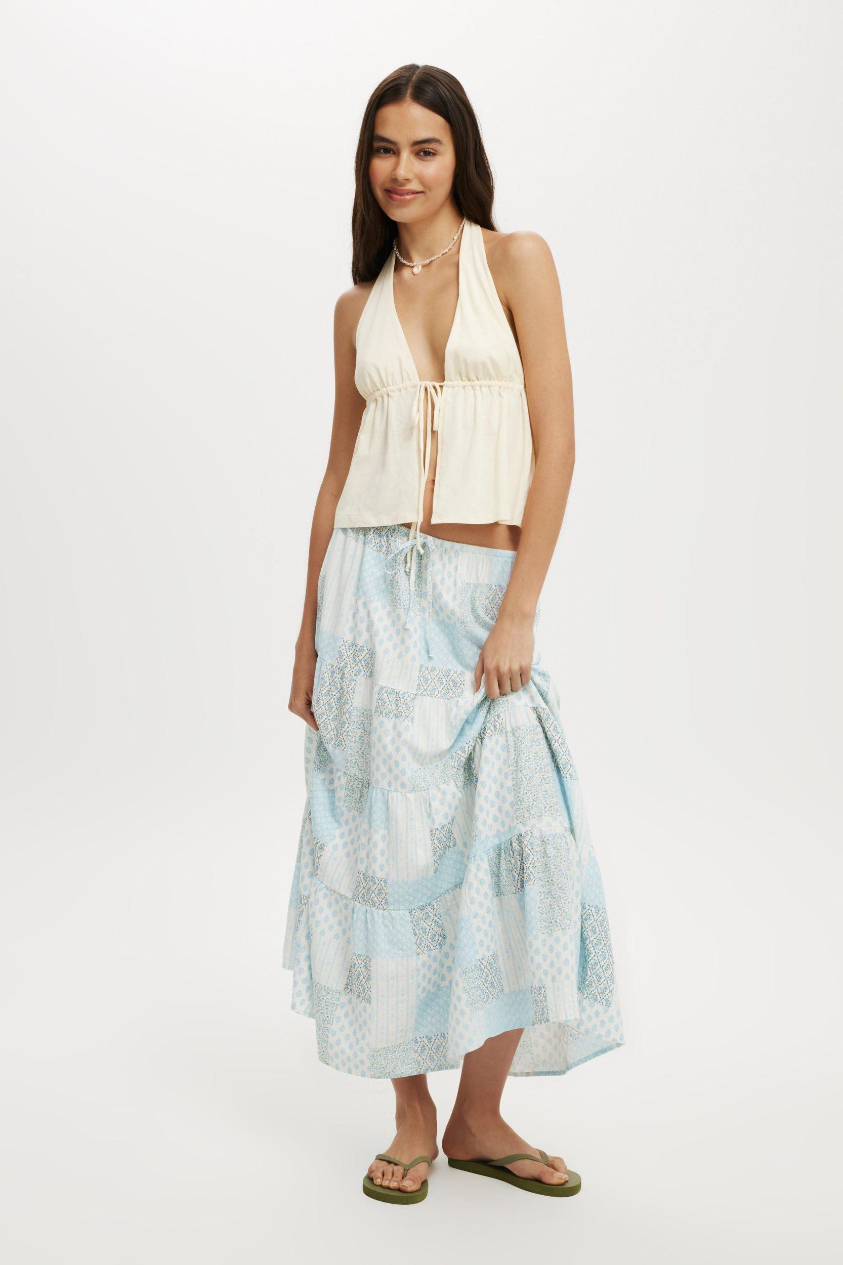Haven Tiered Maxi Skirt Product Image