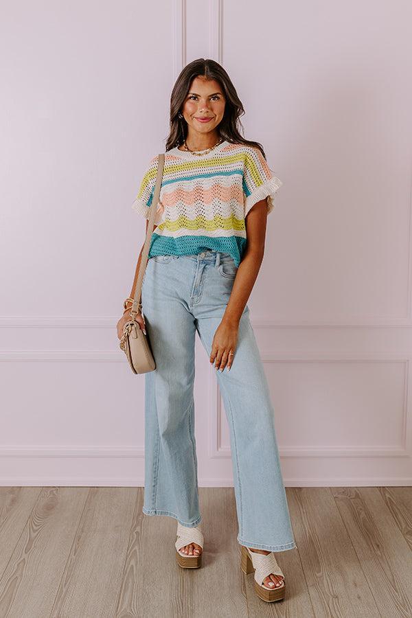 Stay In The Journey Knit Top Product Image