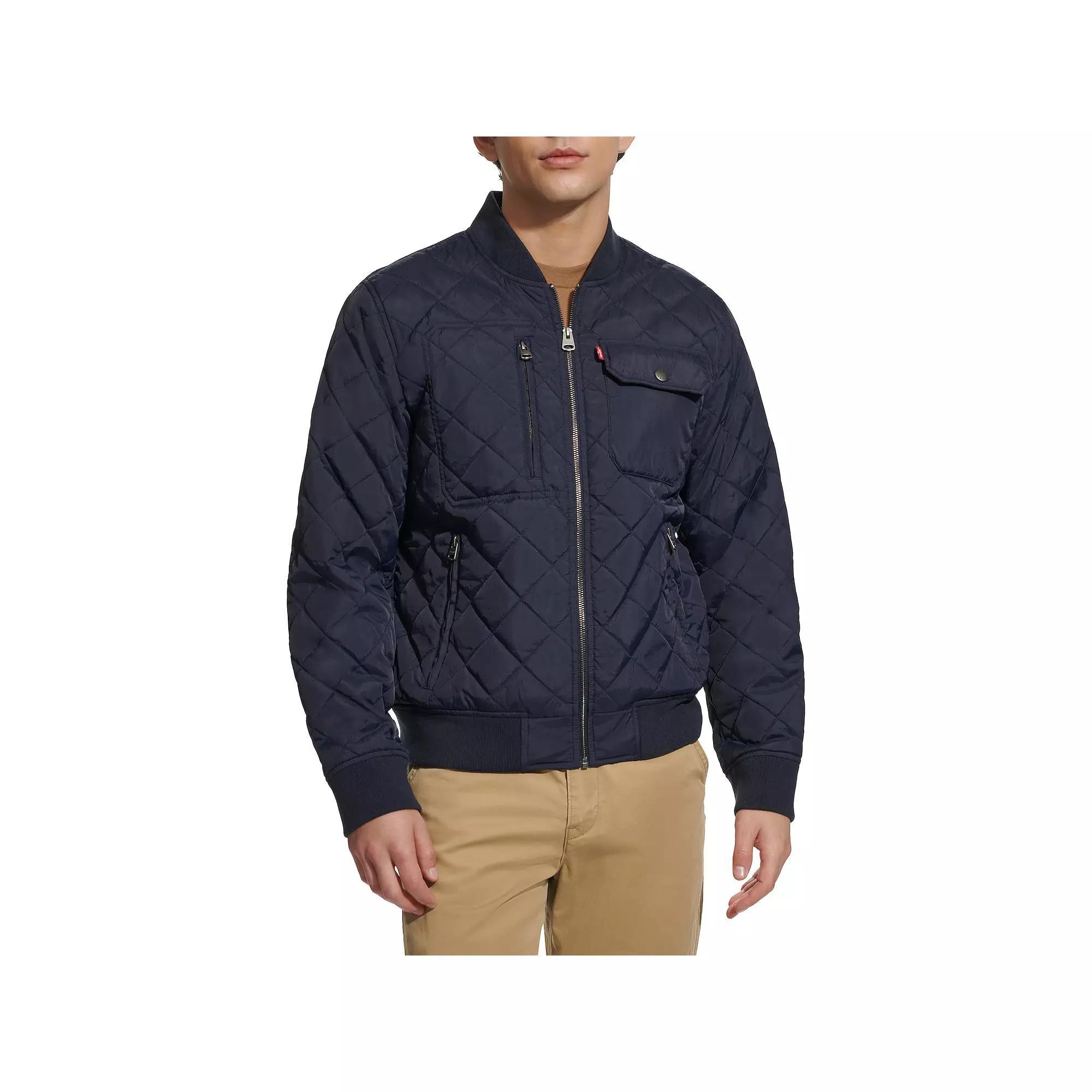 Men's Levi's® Diamond Quilted Jacket, Size: XL, Clay Product Image