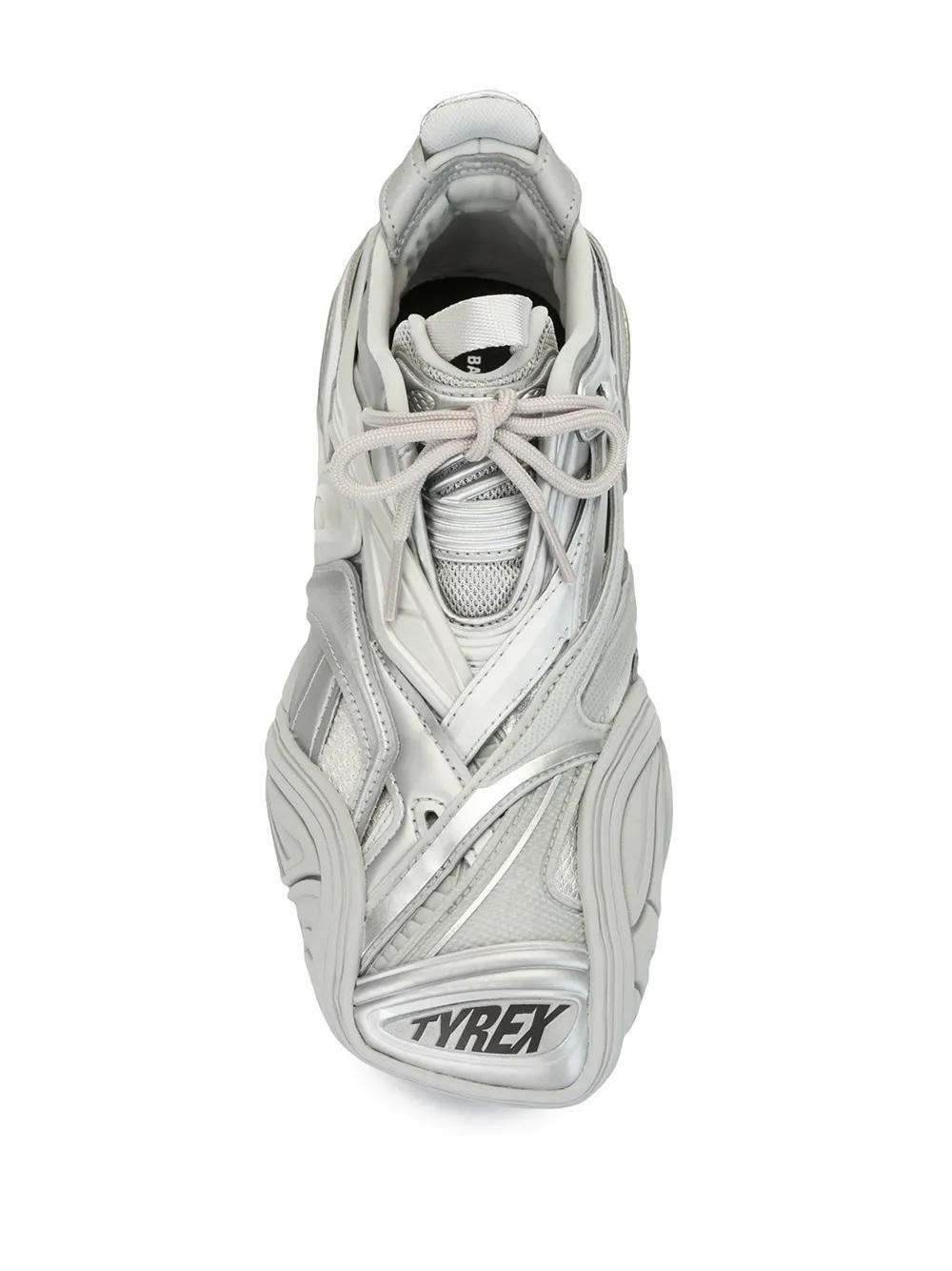 metallic low-top sneakers Product Image