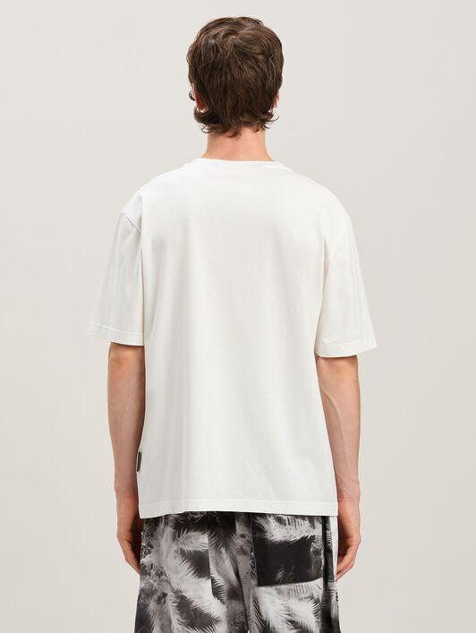 BURNING OASI SLIM TEE OFF WHITE - MULTIC Product Image