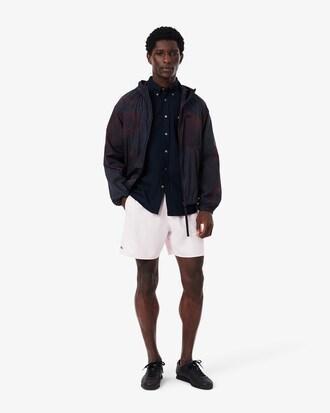 Mid Length Monochrome Swim Trunks Product Image