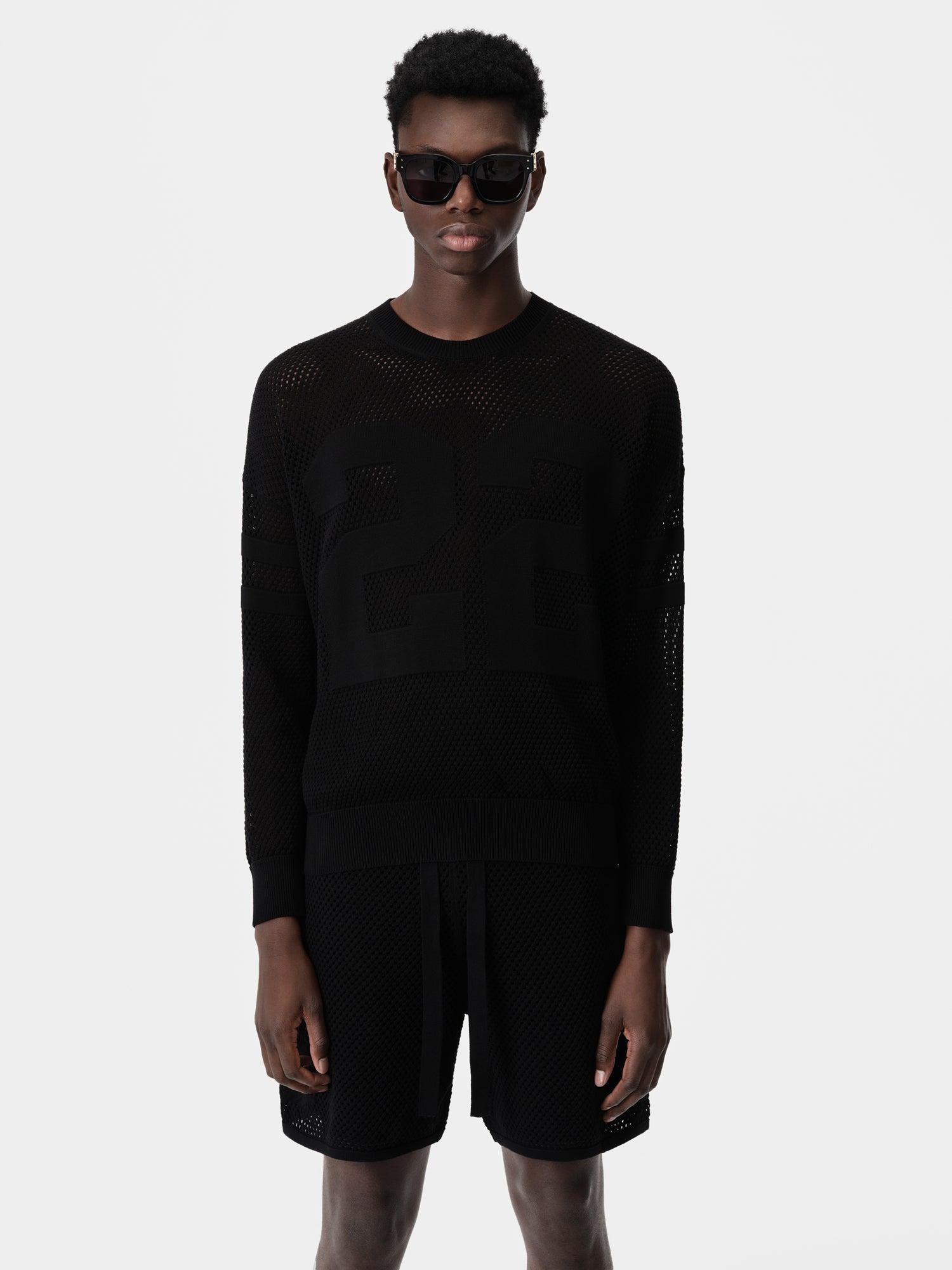 AMIRI 22 CREWNECK - Black Male Product Image