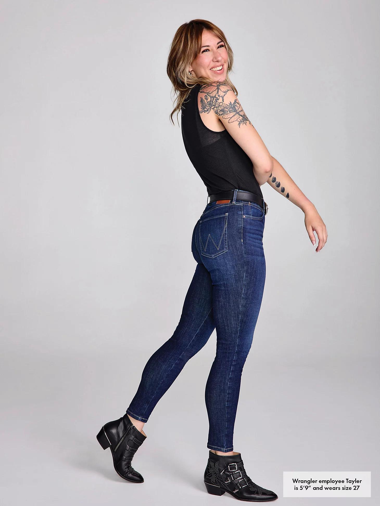 Women's Wrangler Bespoke High Rise Skinny Jean | Women's JEANS | Wrangler® Product Image