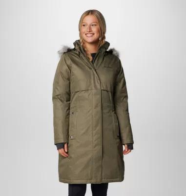 Columbia Women's Apres Arson II Winter Long Down Jacket- Product Image