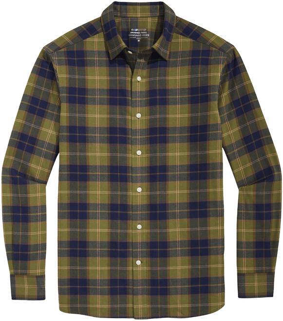 On-The-Go Brushed Twill Plaid Shirt Product Image