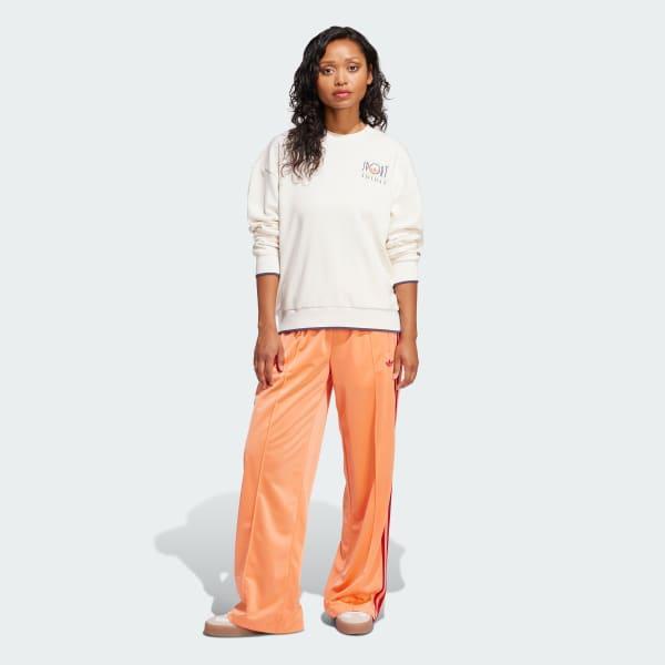 adidas Adicolor Classic Firebird Loose Track Pants Black 2XS Womens Product Image