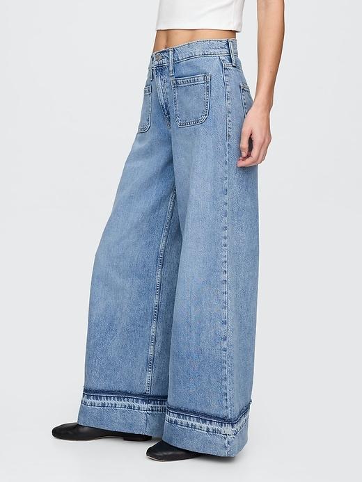 Mid Rise UltraSoft Baggy Jeans Product Image