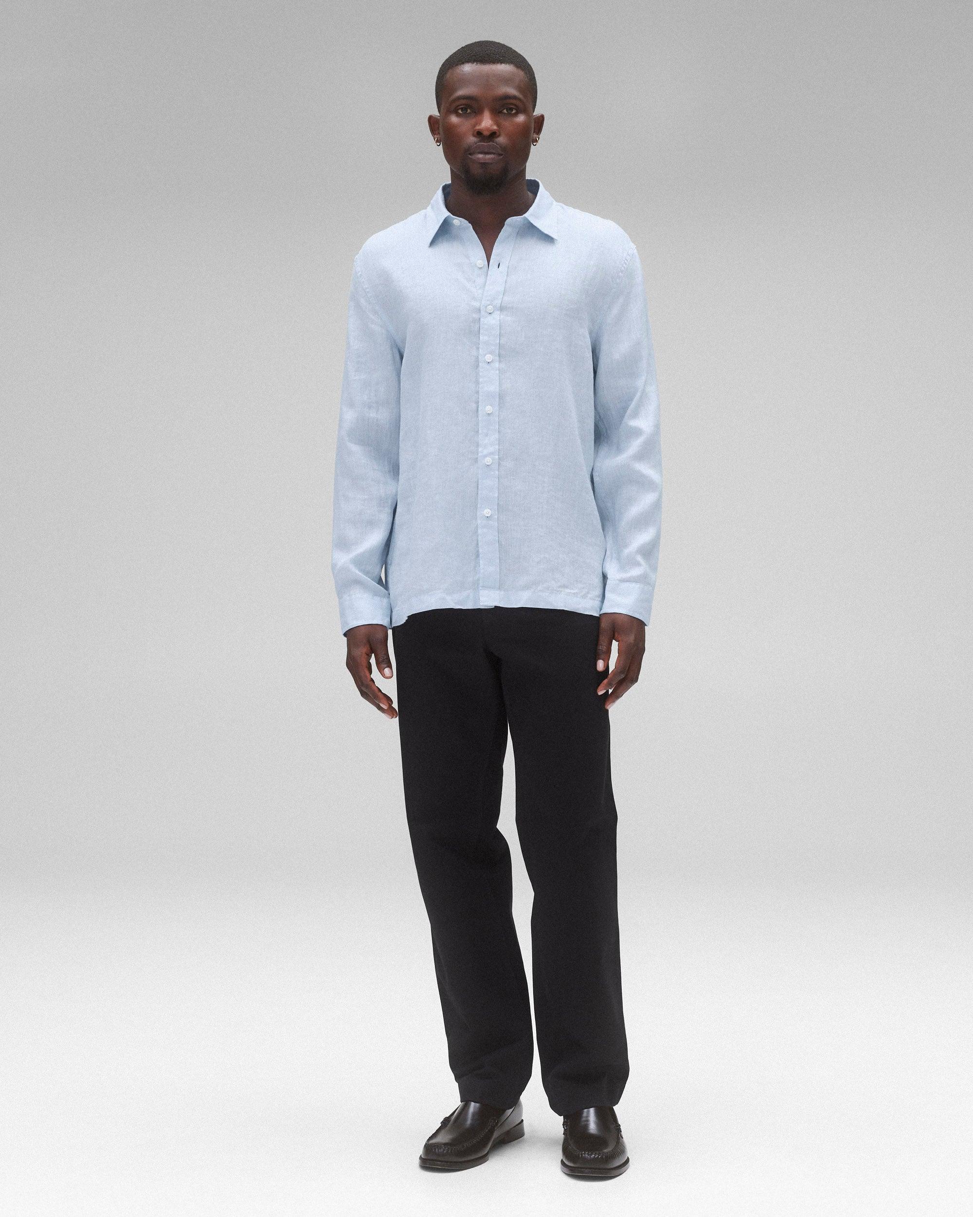 Linen Palermo Shirt Male Product Image