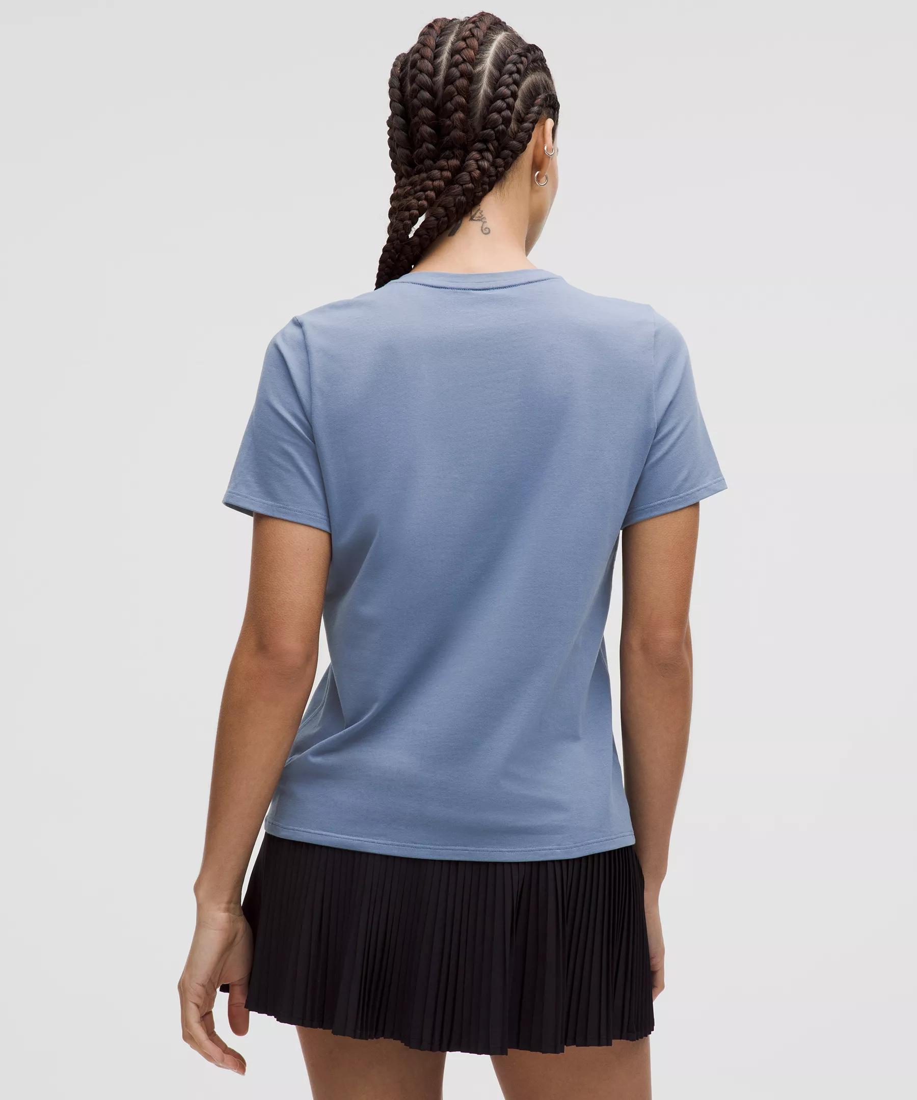 Organic Cotton Straight-Hem Crewneck T-Shirt Product Image