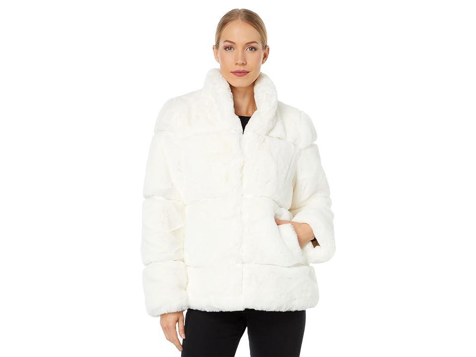 Womens Skylar Paneled Faux Fur Jacket Product Image