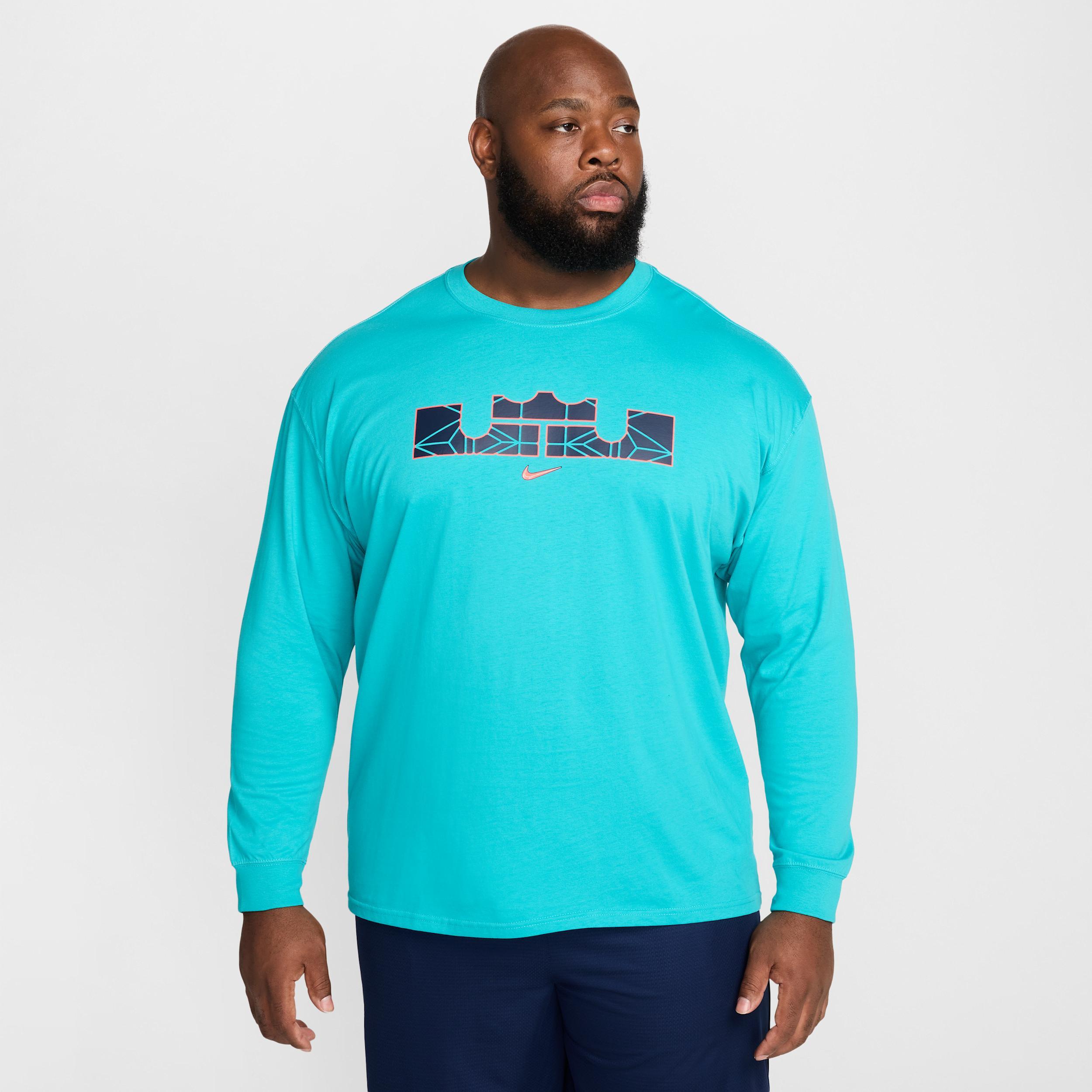 Nike Men's LeBron Max90 Long-Sleeve Basketball T-Shirt Product Image