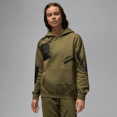 Jordan Brooklyn Fleece Women's Printed Pullover Hoodie Product Image