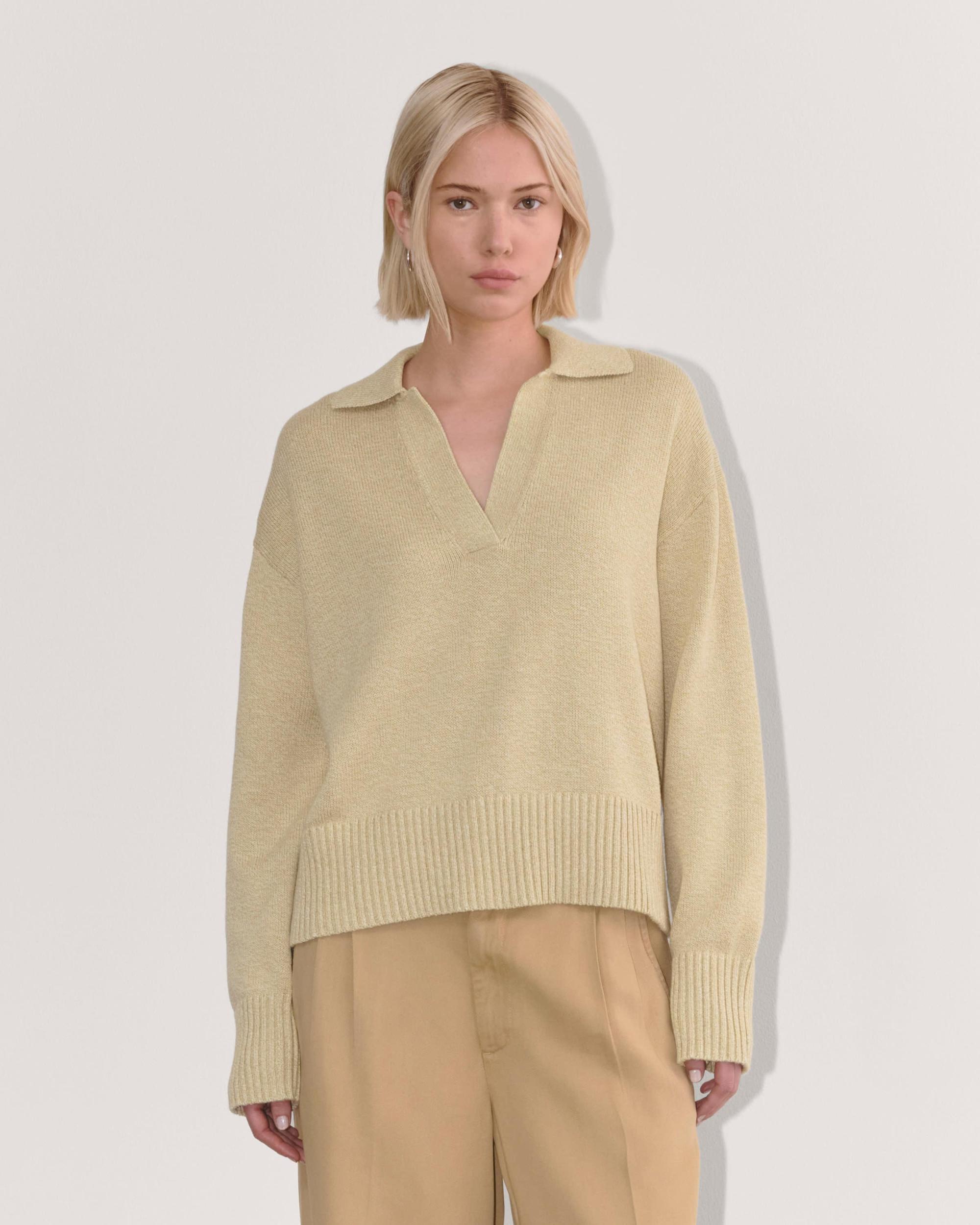 The Boxy Polo in Everyday Cotton Product Image