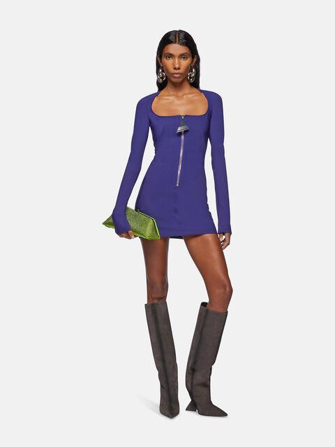Blue mini dress Product Image