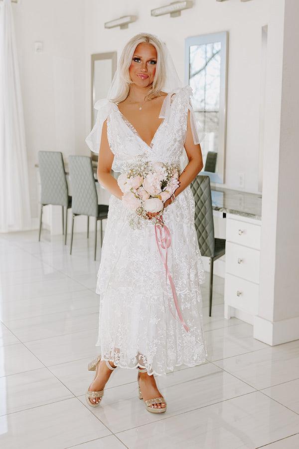 The Olivia Rose Embroidered Tiered Midi Product Image