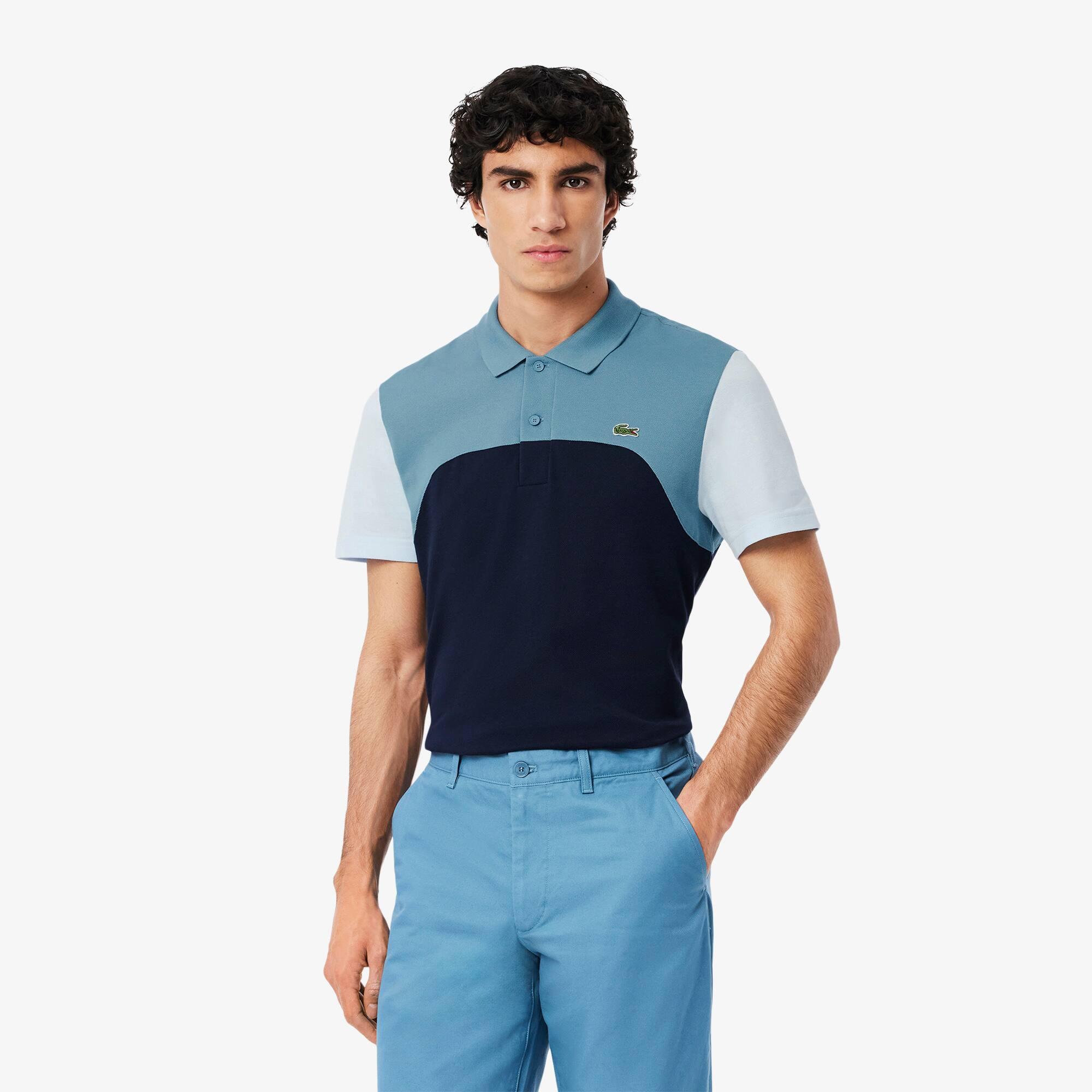 Regular Fit L.12.12 Colour-Block Polo Shirt Product Image