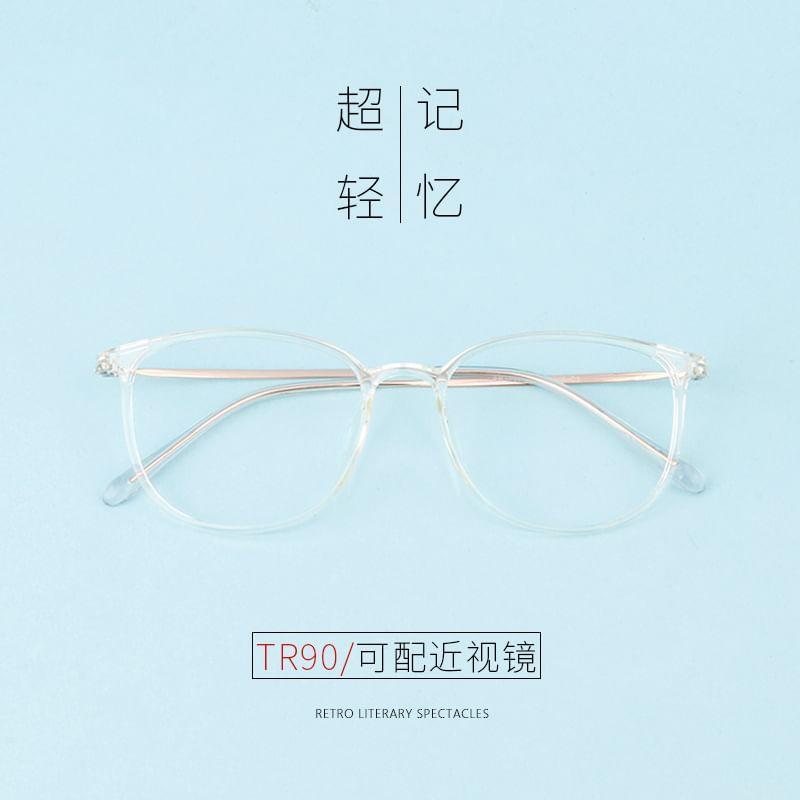 Plain Square Eyeglasses Product Image