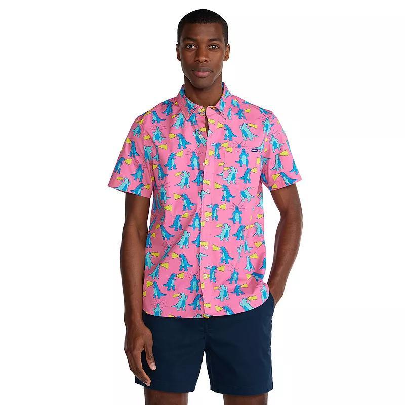 Mens Chubbies Short Sleeve Button Down Shirt Product Image