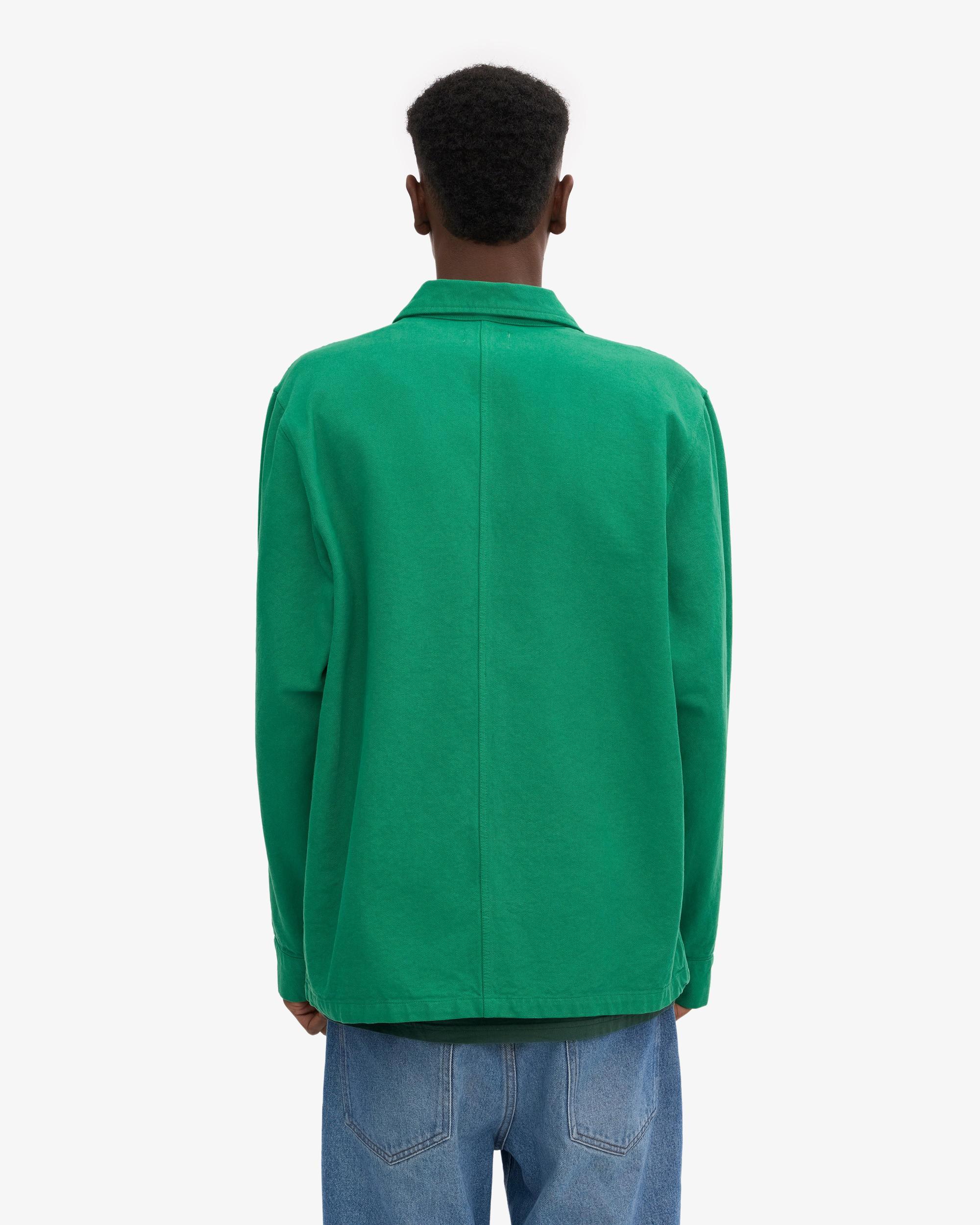 Organic Workwear Jacket - Kelly Green Product Image