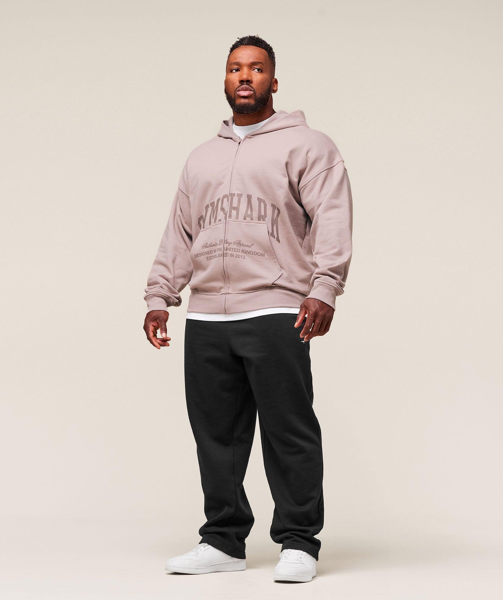 Collegiate Script Zip Up Hoodie Product Image