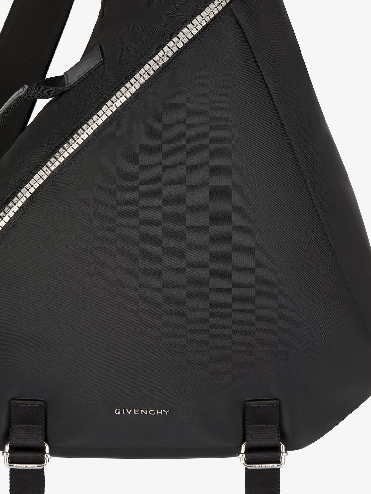Medium G-Zip Triangle bag in nylon Product Image