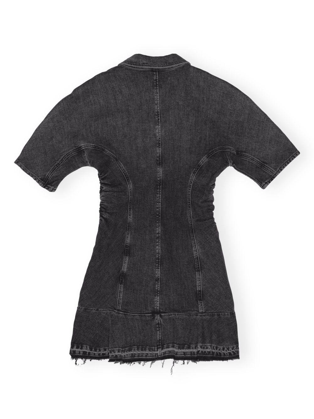 tint-edge denim mini dress Product Image