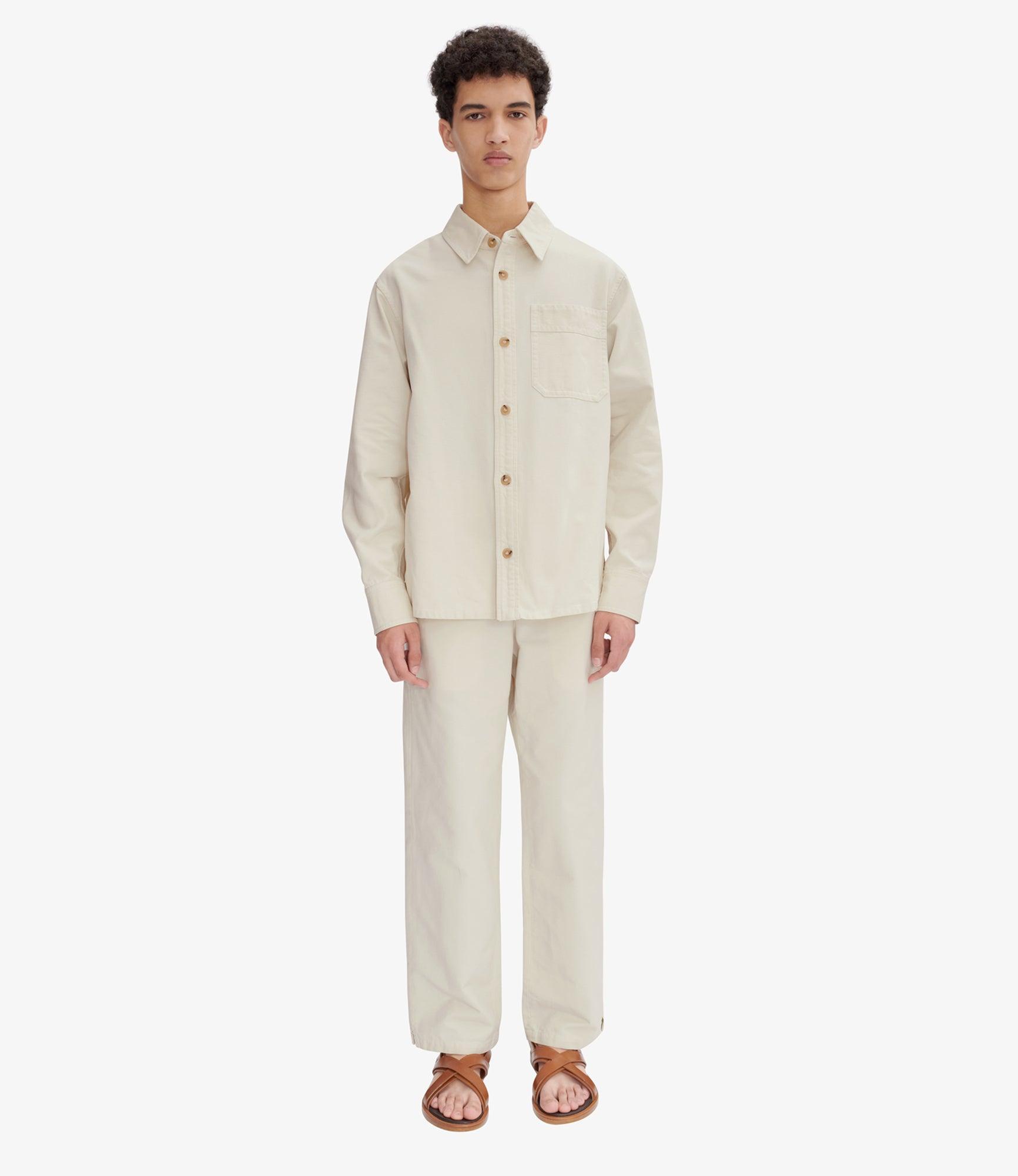 Basile Brodée Poitrine overshirt Male Product Image