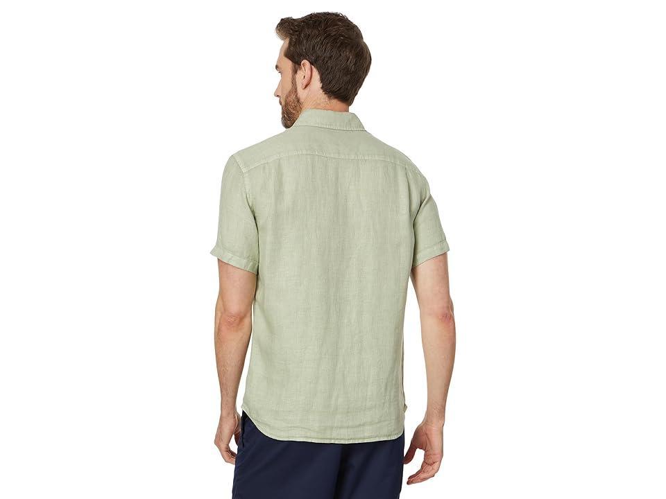 Faherty SS Palma Linen Shirt Basketweave) Men's Jacket Product Image