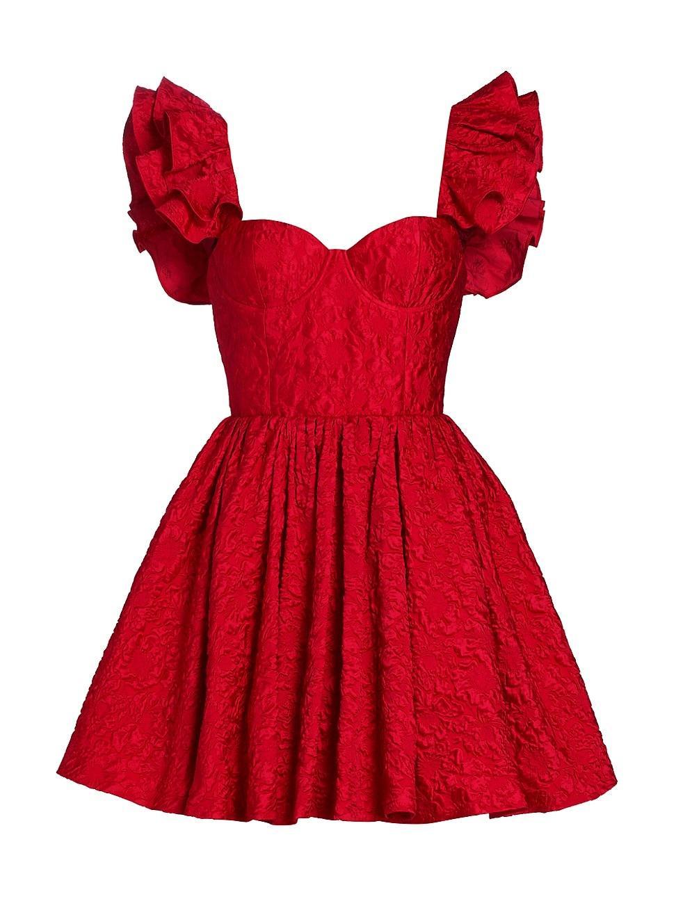 Bina Mini Dress Alice + Olivia Product Image