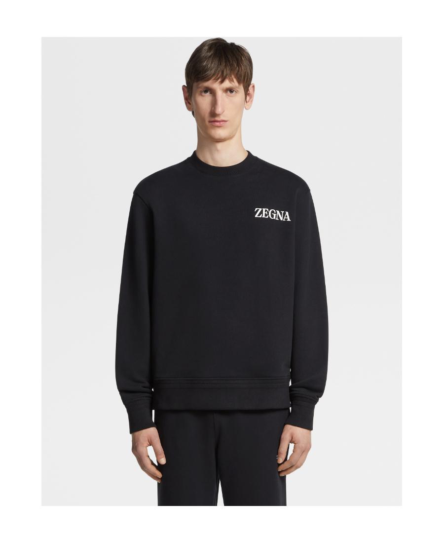 ZEGNA Usetheexisting Cotton Sweatshirt In Black Product Image