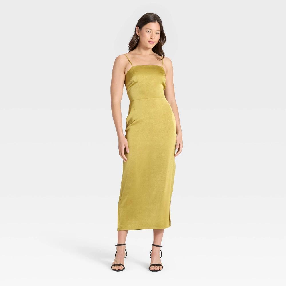 Women's Column Slip Dress - A New Day™ Product Image