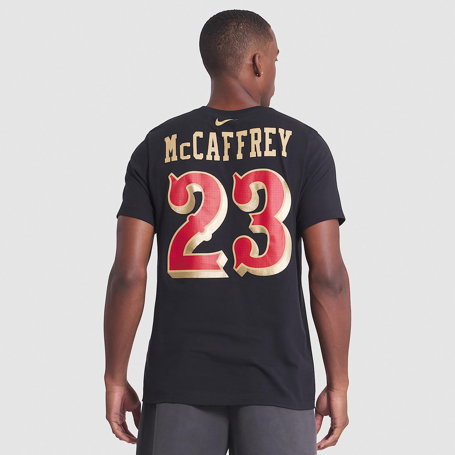 Christian McCaffrey San Francisco 49ers Rivalries Collection Men's Nike NFL T-Shirt Product Image